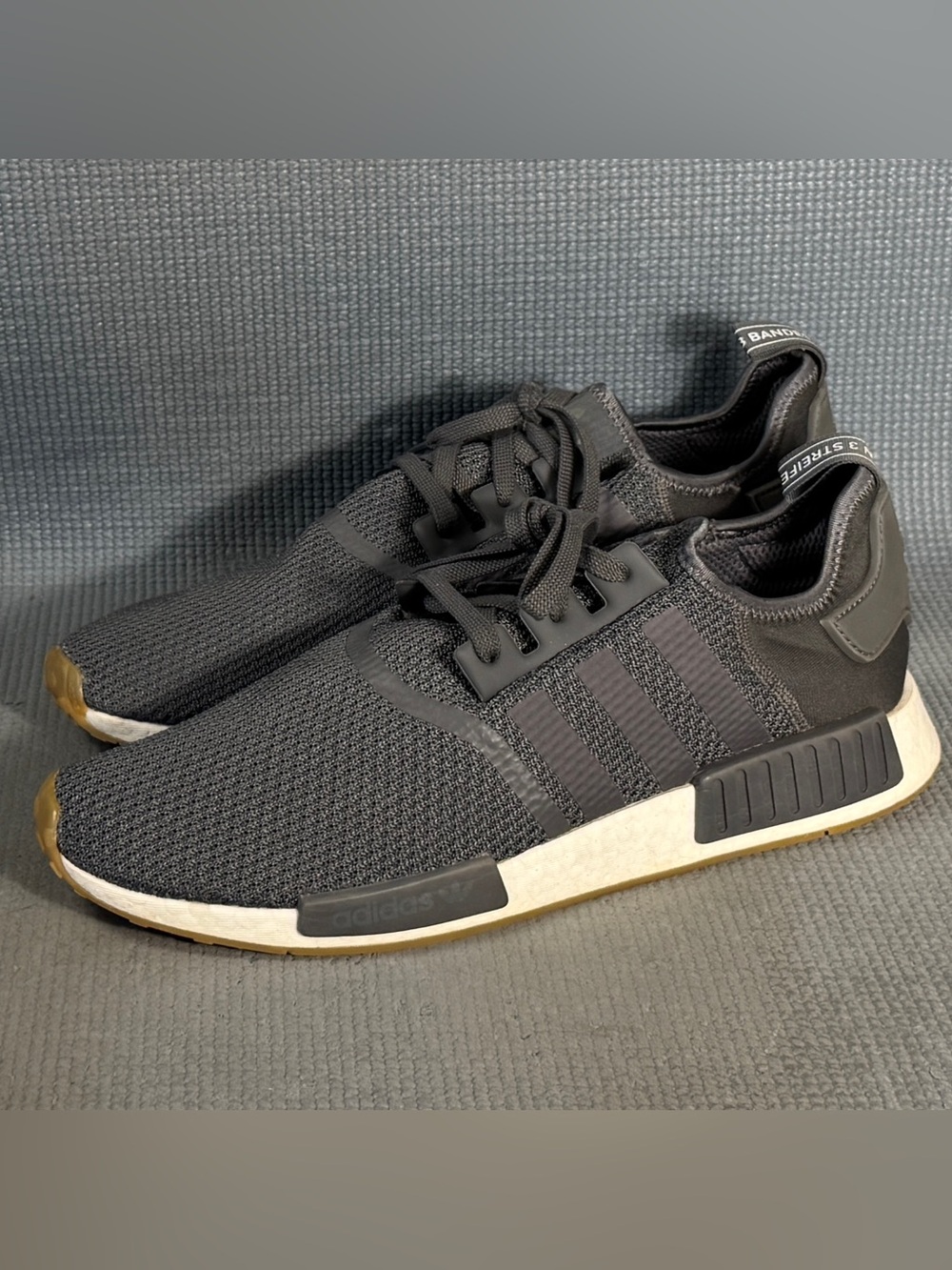 Adidas Men's NMD R1 V2 Gray Casual Shoes Size 14
